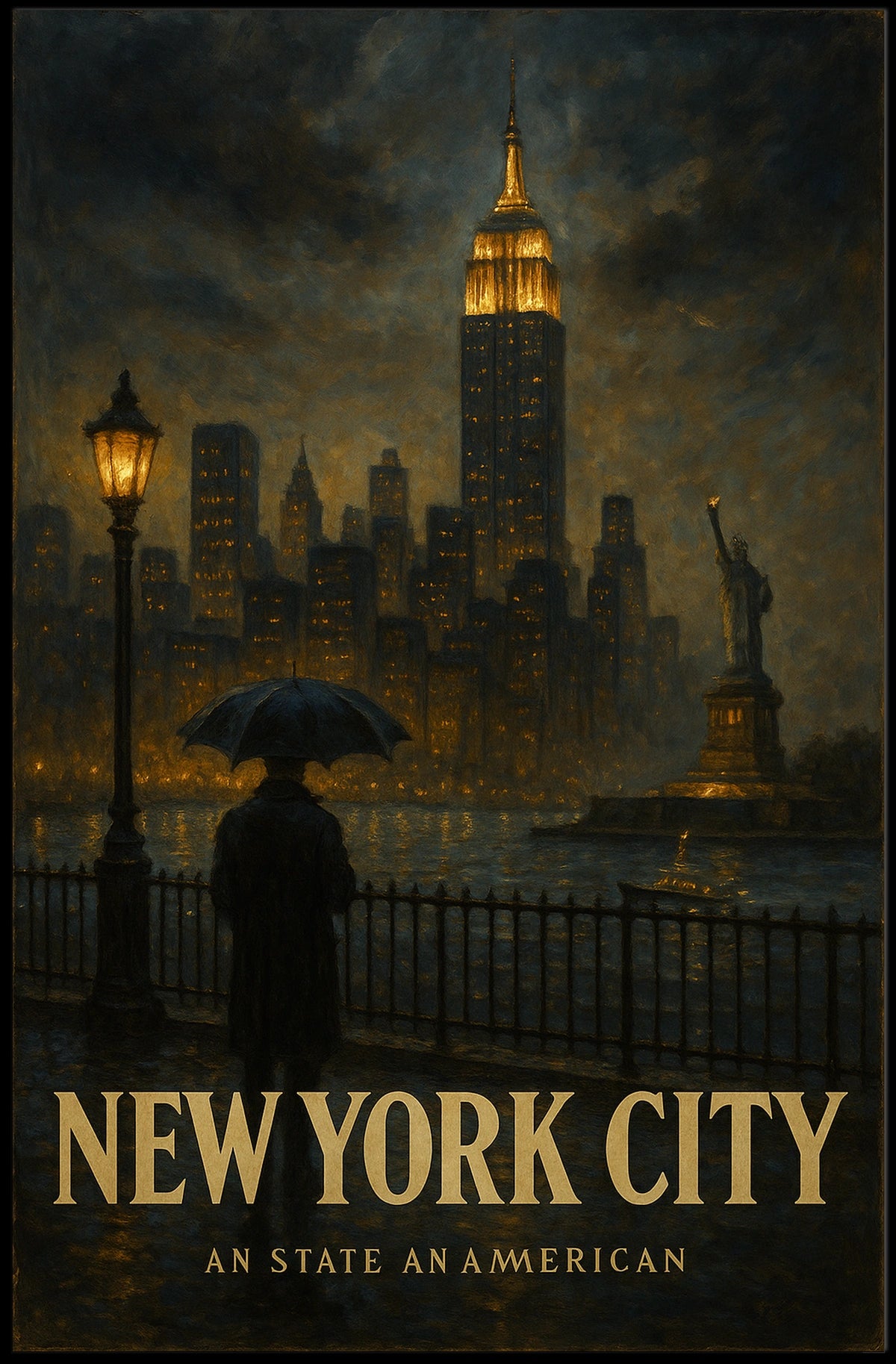 New York City An Iconic View Poster