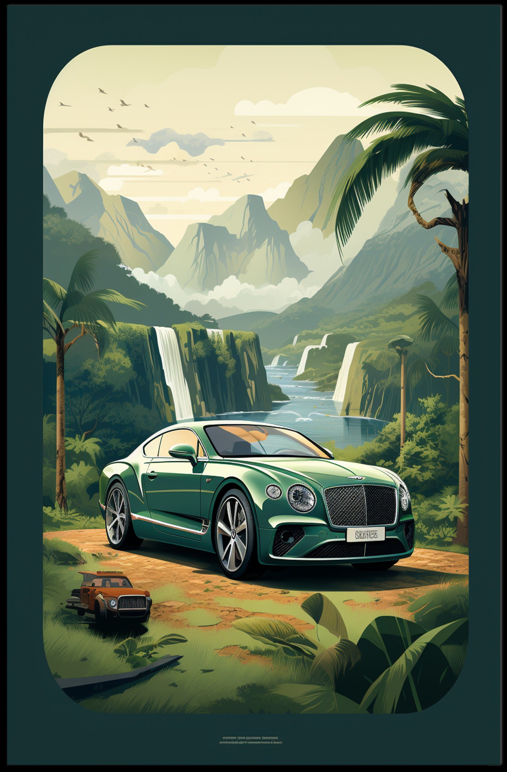 Tropical Escape Poster PosterGoat