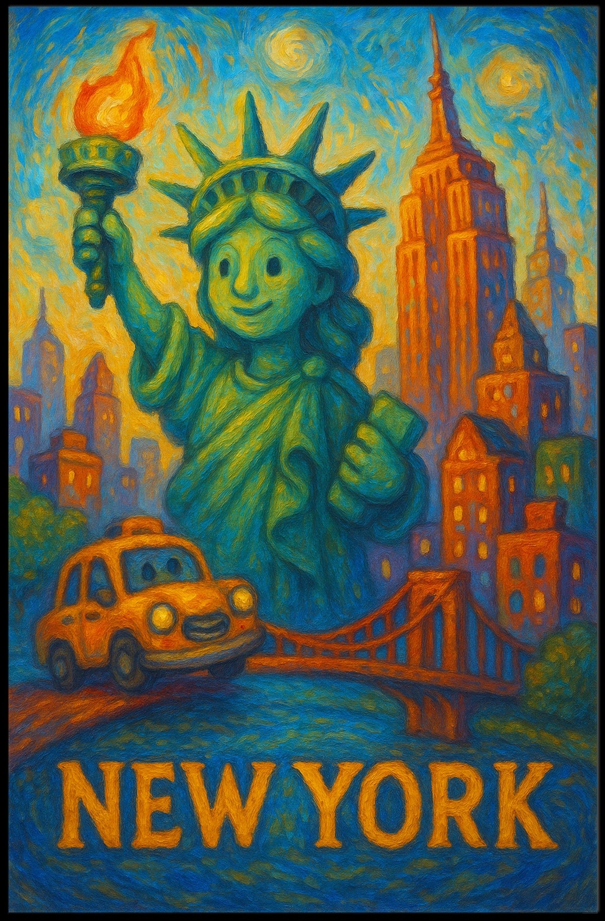 New York City Vibes Poster