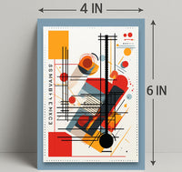 Abstract Geometric Design Abstract Poster