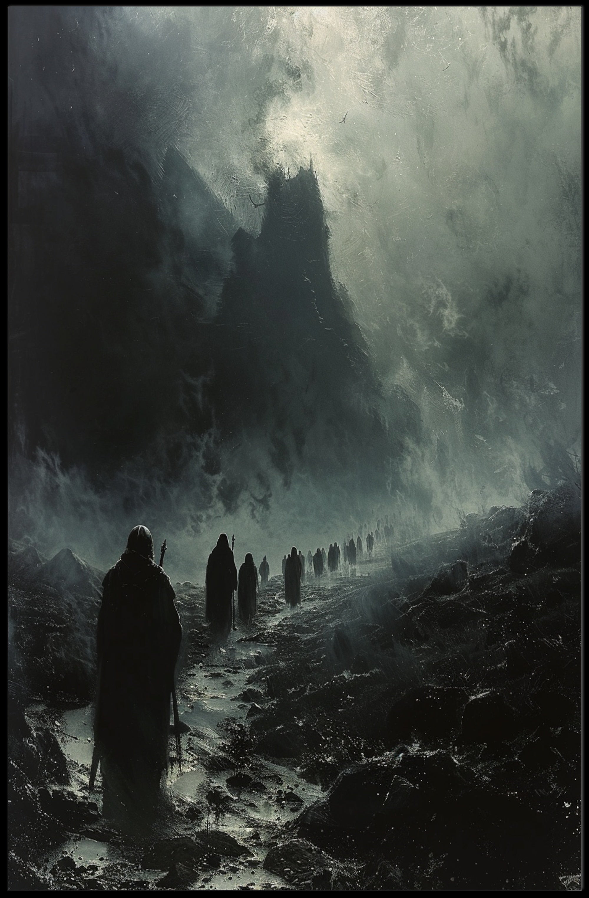 Journey Through the Shadows Wall Art Poster PosterGoat