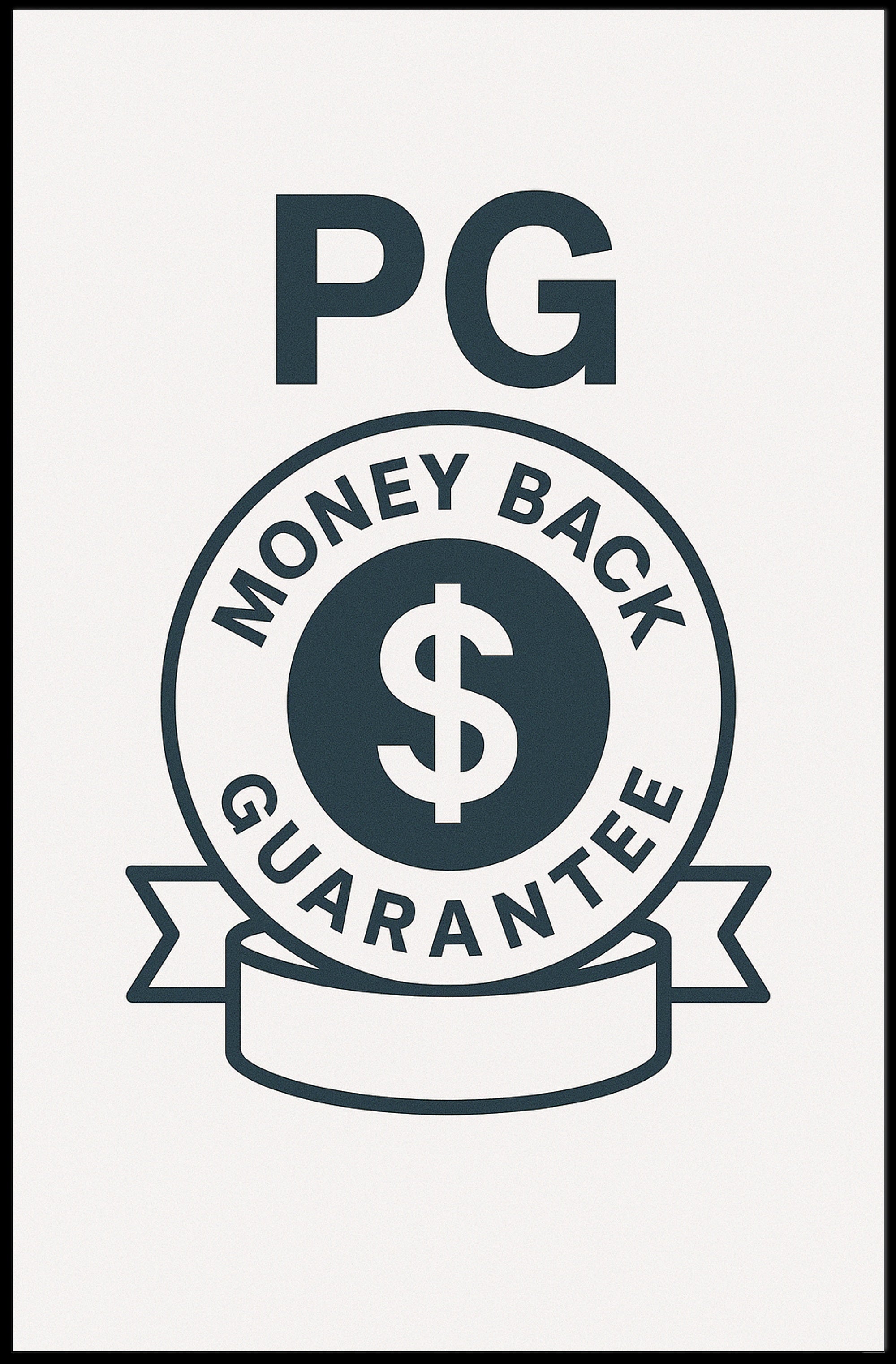 Money Back Guarantee Poster PosterGoat
