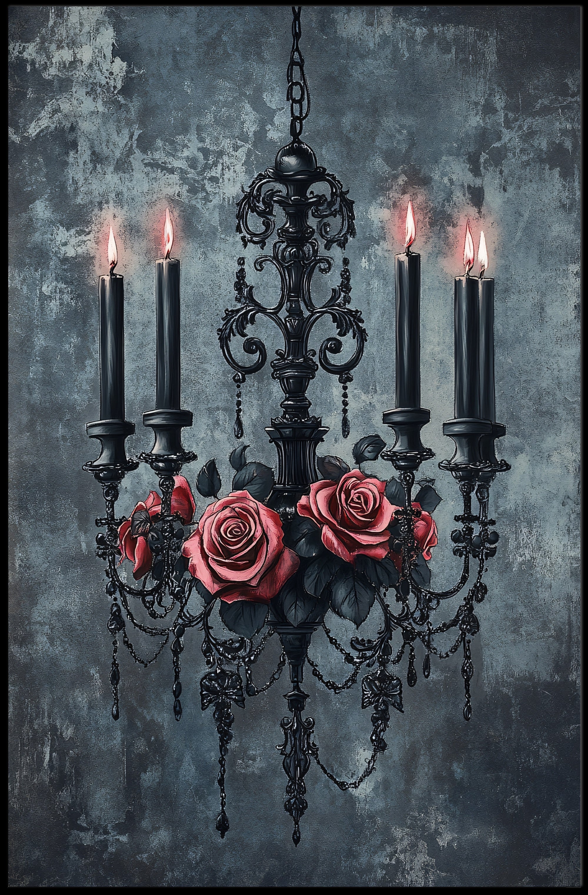Gothic Elegance Poster