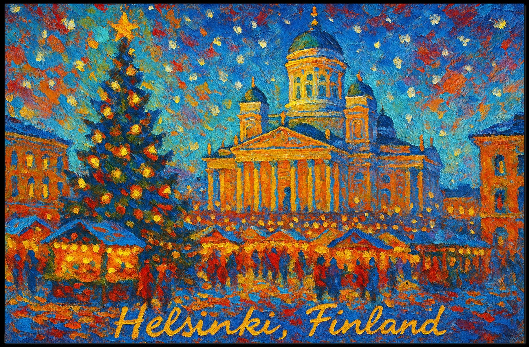 Christmas in Helsinki Poster