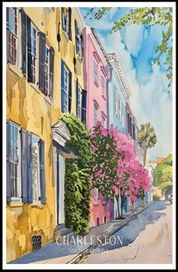 Charleston, South Carolina Poster PosterGoat