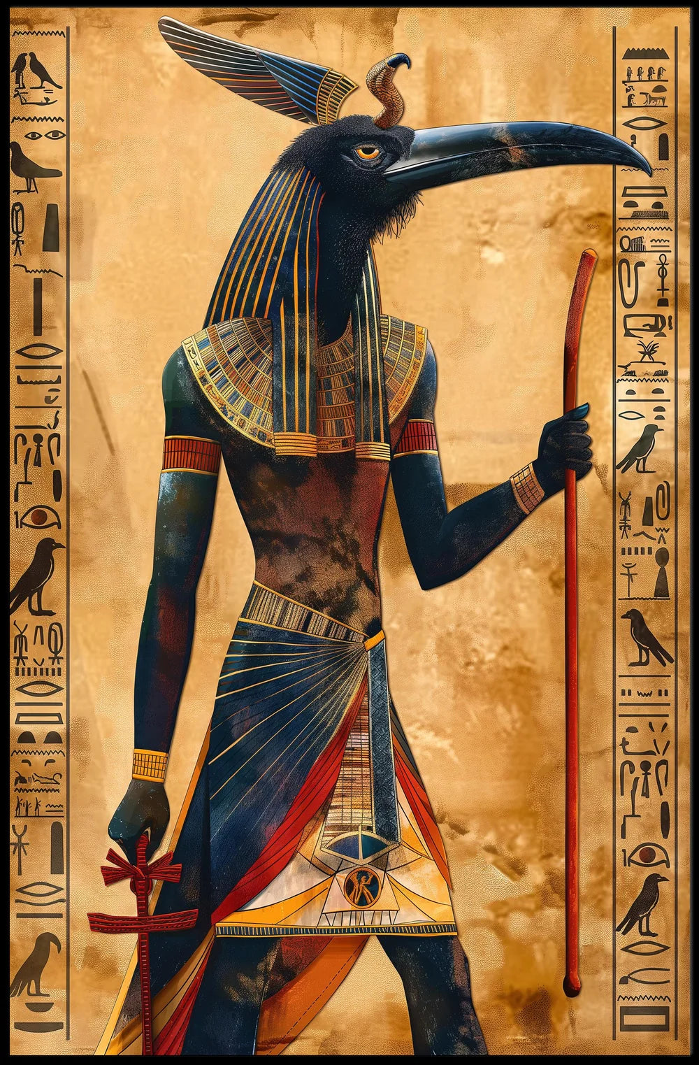 Abstract Avant-Garde Typography Art Poster