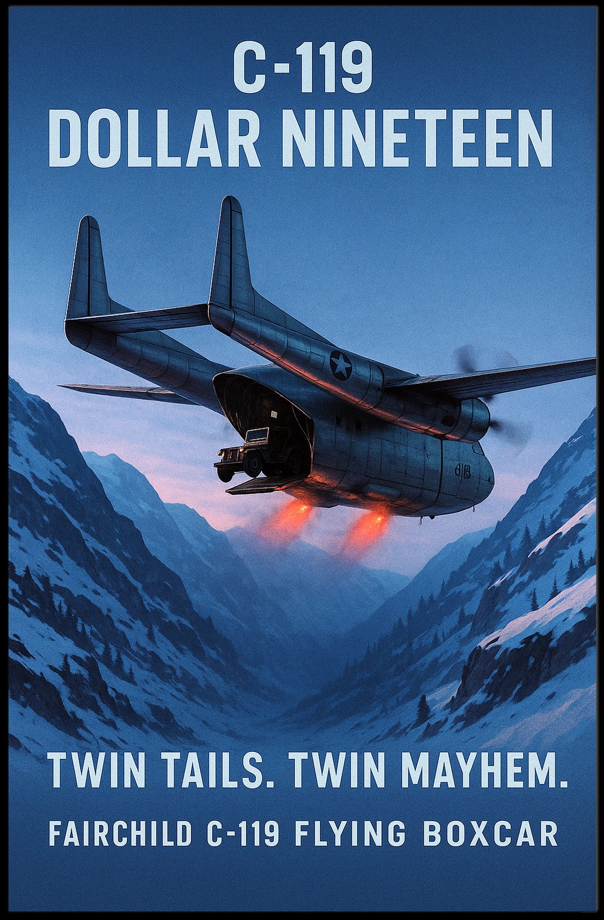 C-119 Flying Boxcar Poster