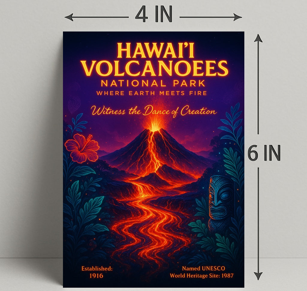 Hawaii Volcanoes National Park Poster PosterGoat