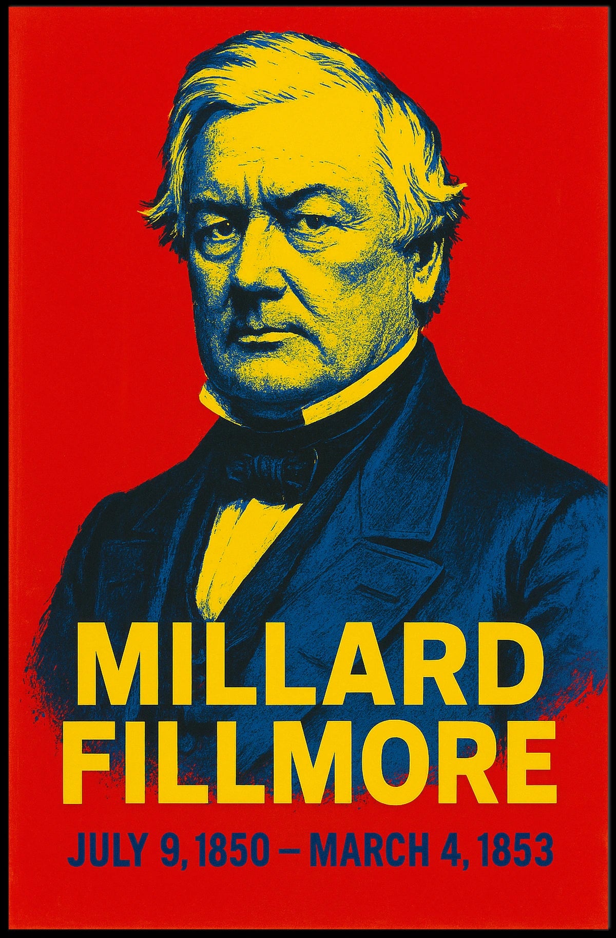 Millard Fillmore 13Th President Poster