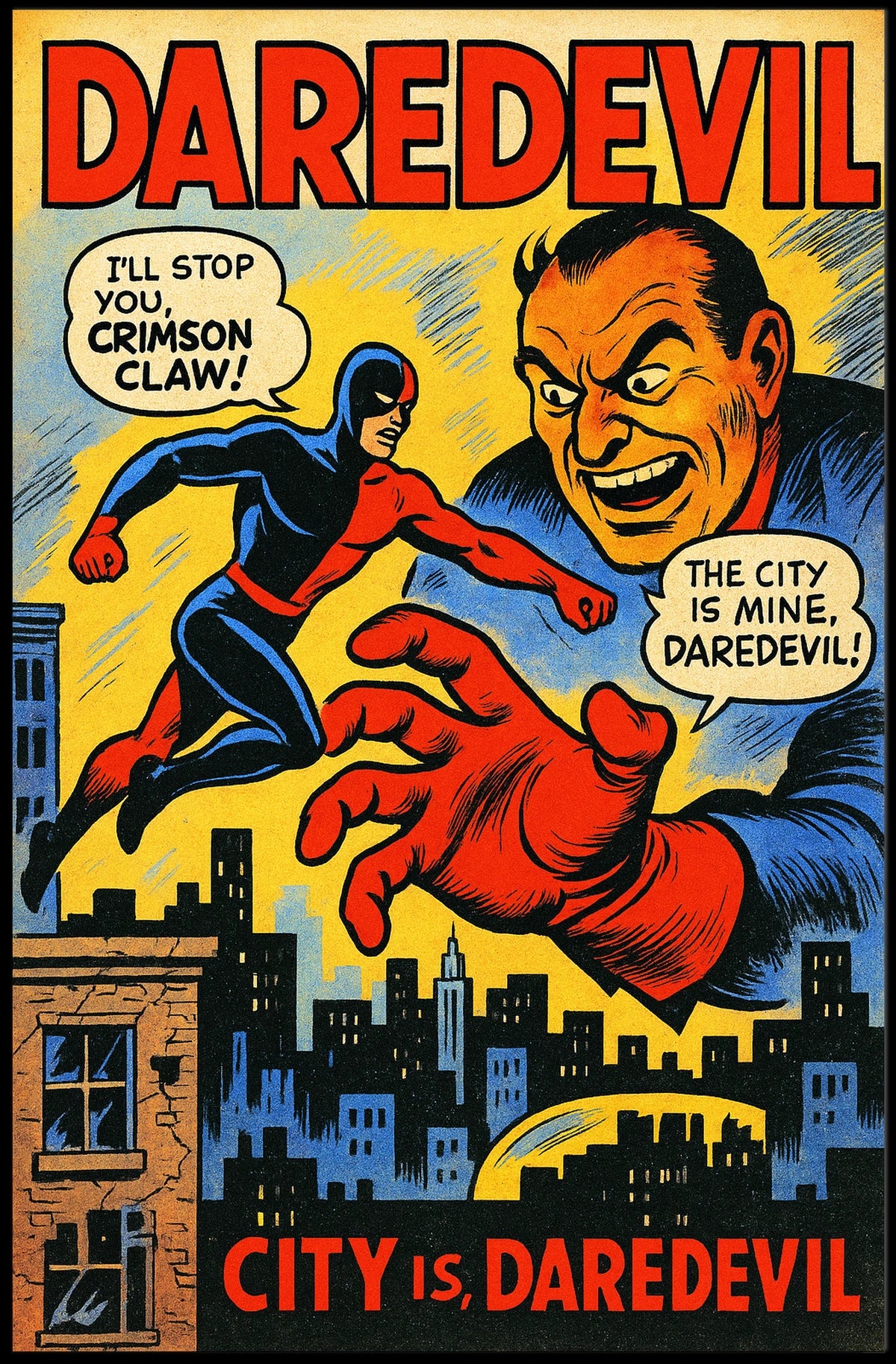 Daredevil Showdown Poster