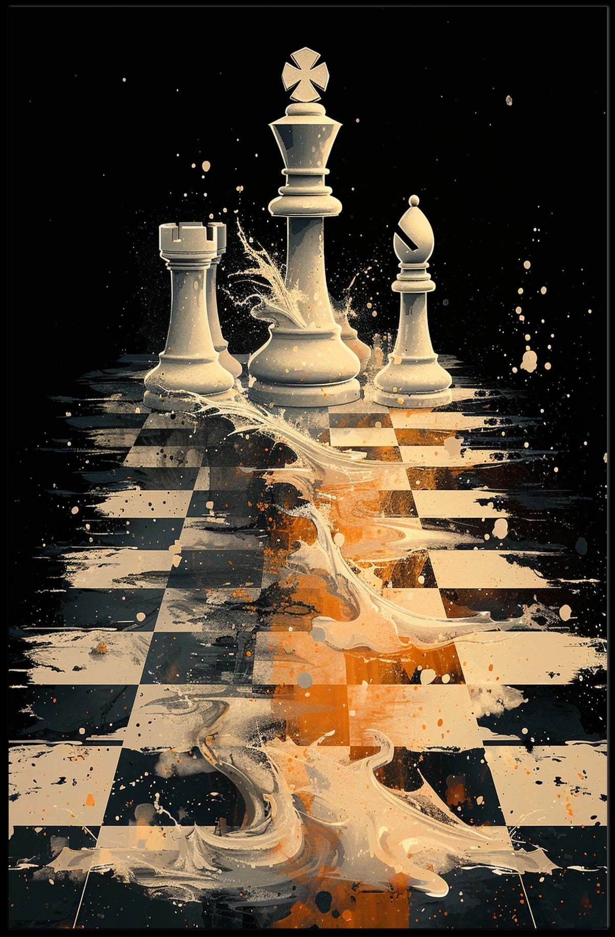 Chessboard Dynamics Poster