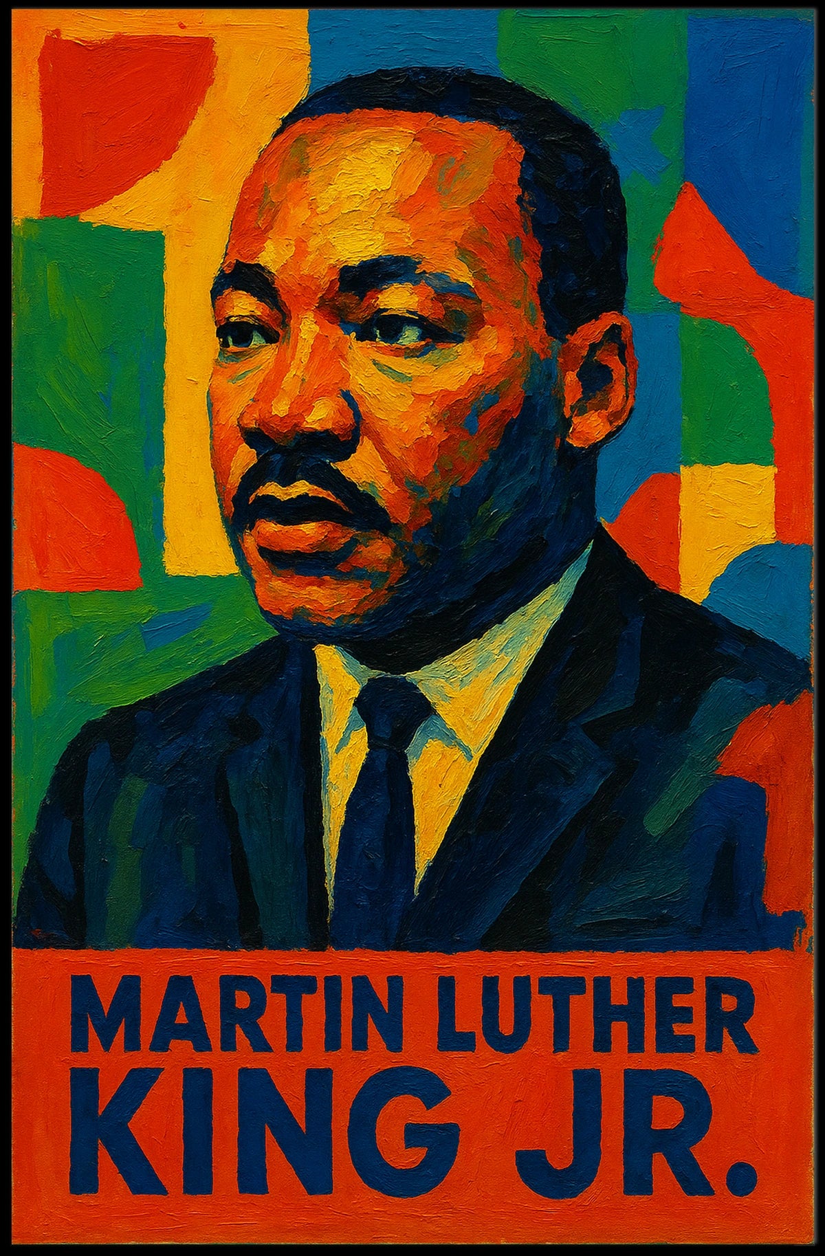 Martin Luther King Jr. Visionary Poster