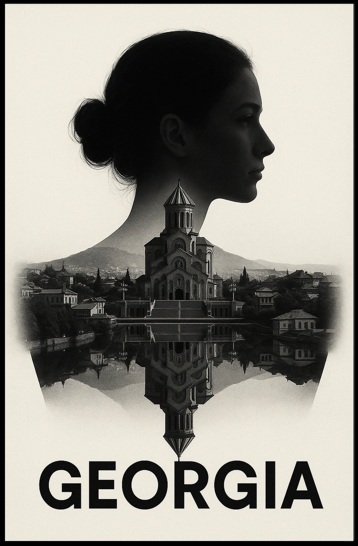 Georgia A Fusion of Identity and Architecture Poster