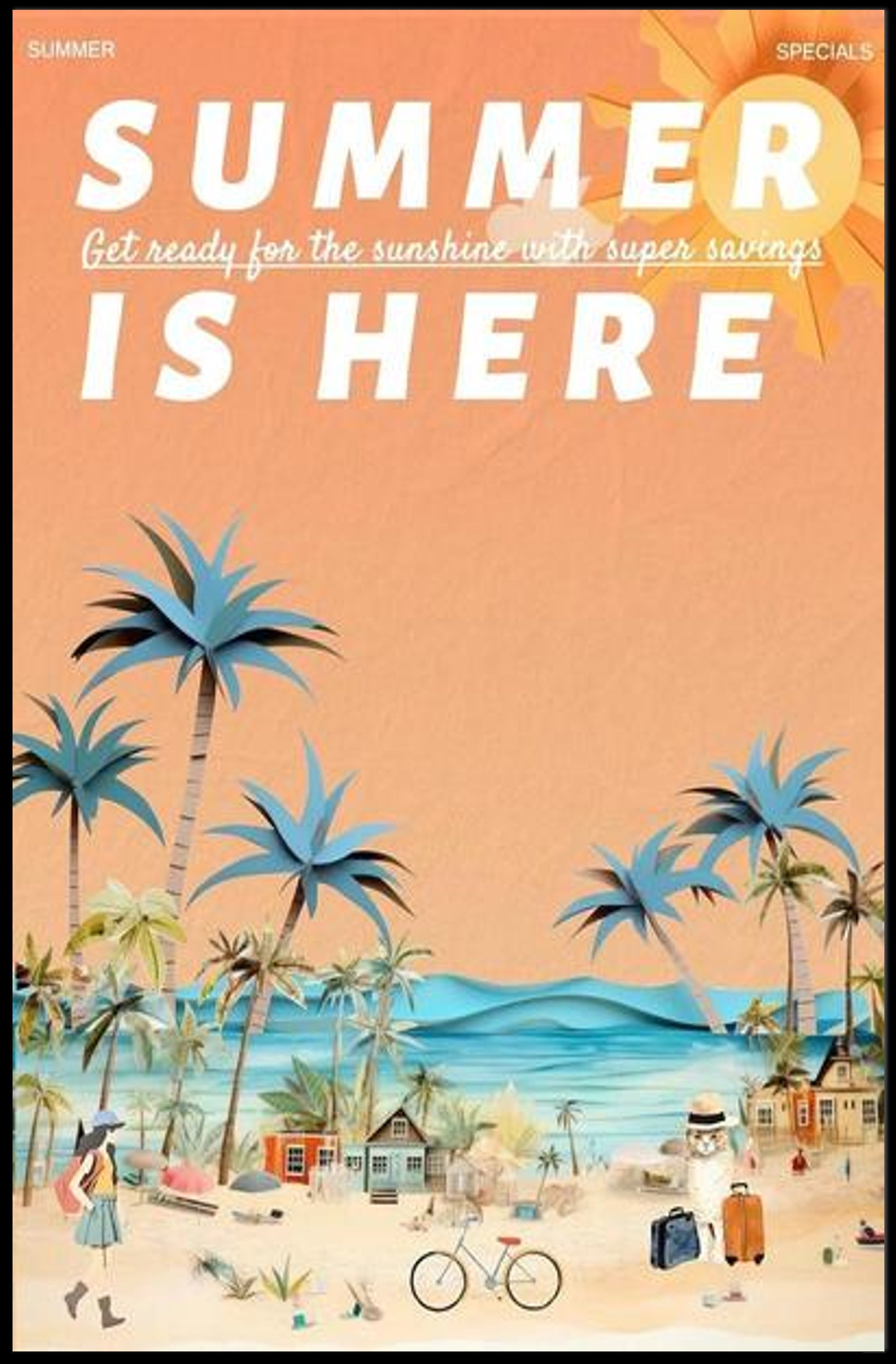 Summer Specials Poster PosterGoat