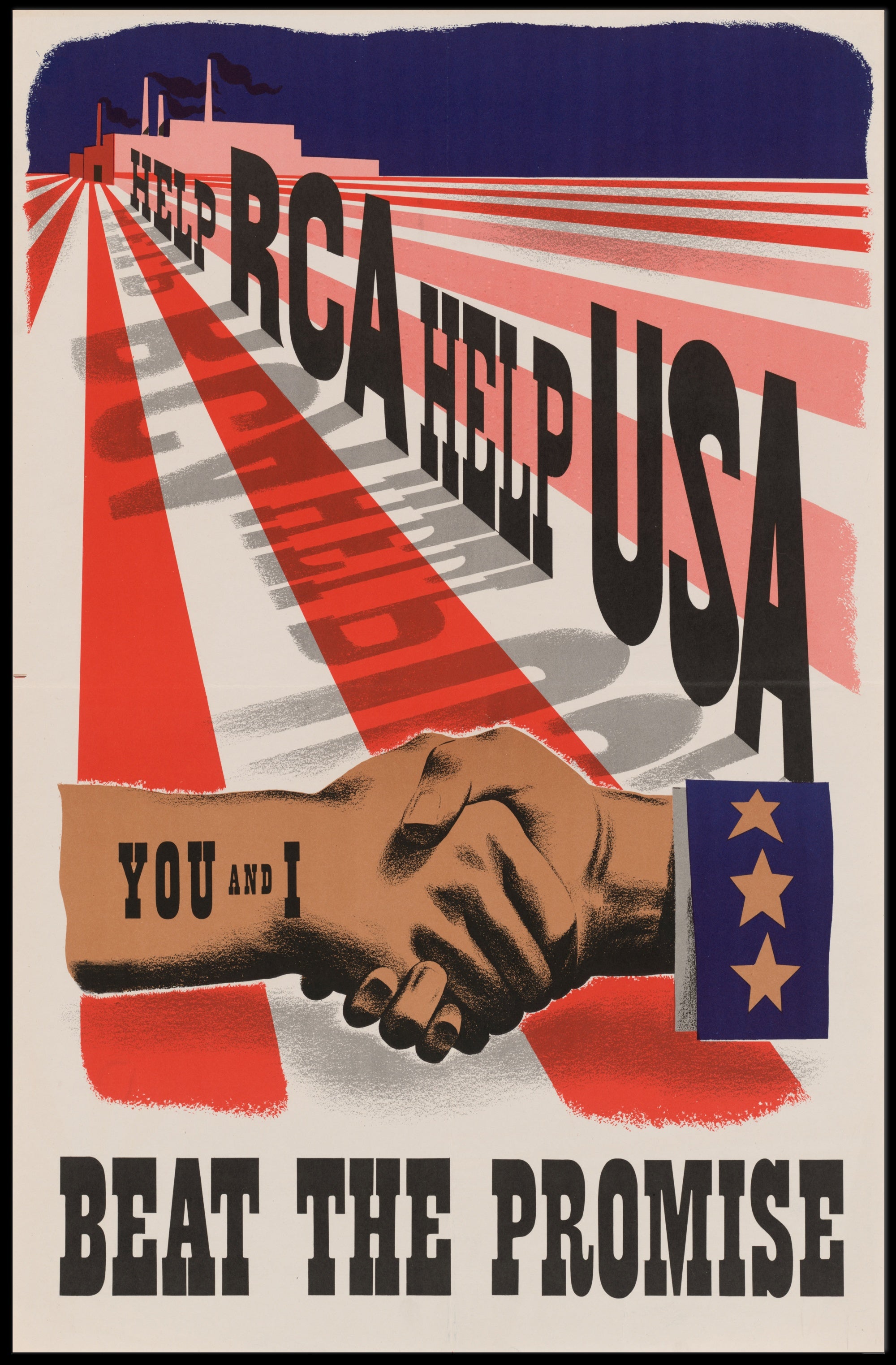 Help RCA, Help USA Poster PosterGoat