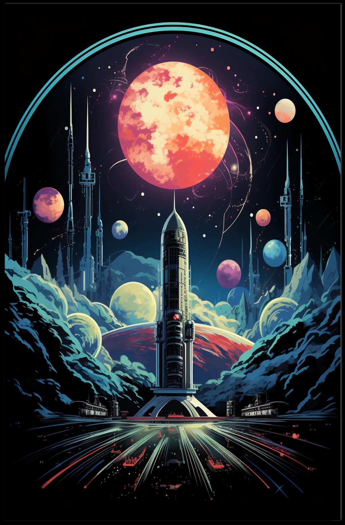 Cosmic Exploration Poster