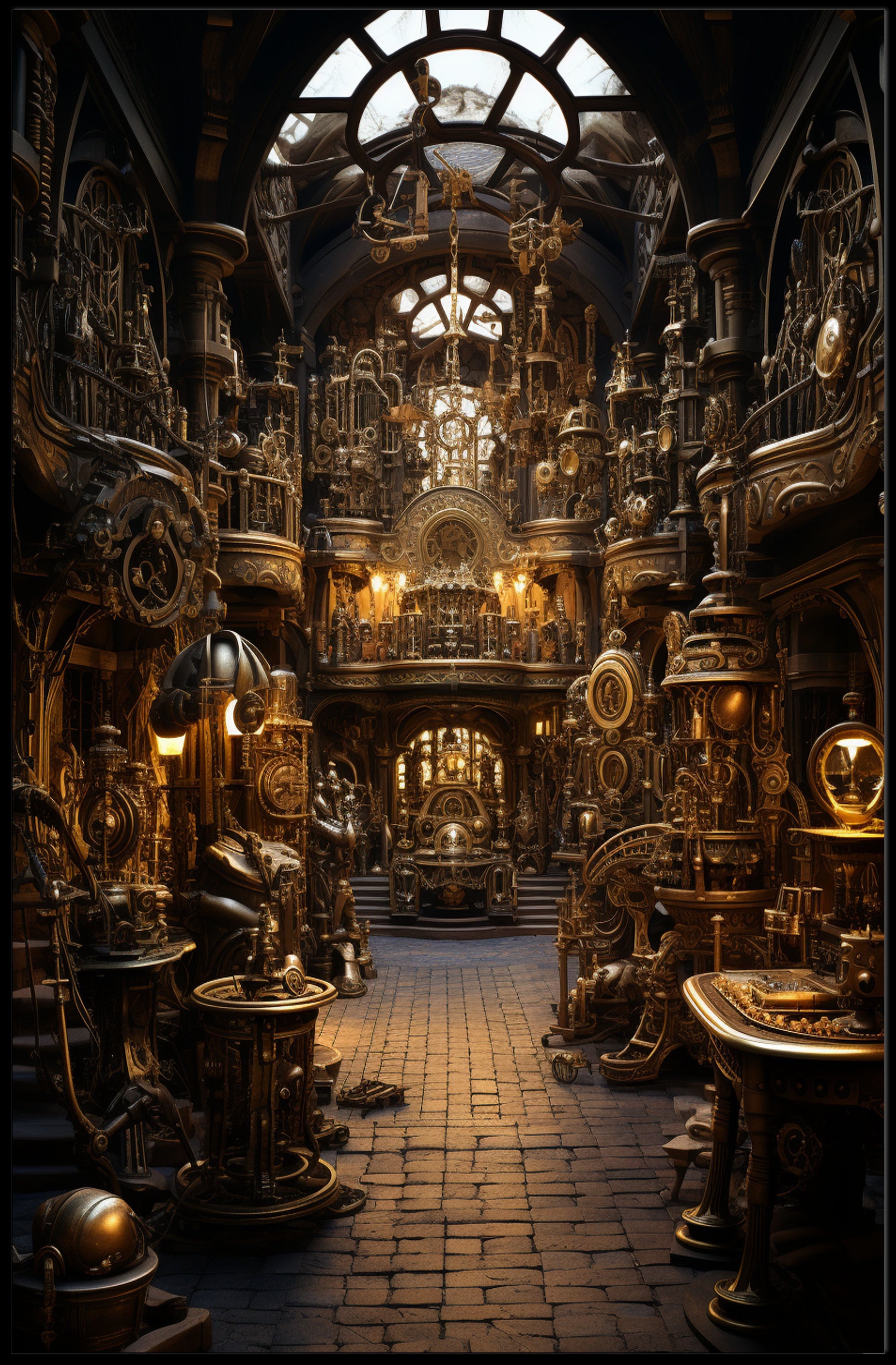 Steampunk Fantasy Workshop Poster