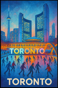 Toronto Winter Wonderland Poster