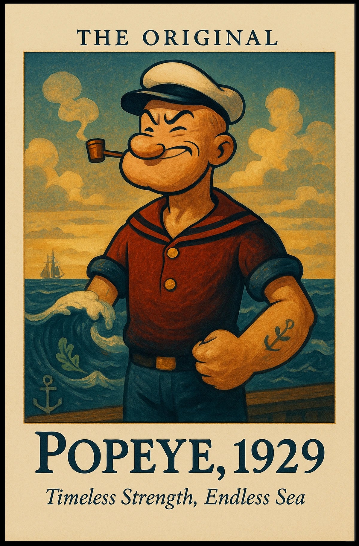 Popeye 1929 Art Poster POP-214
