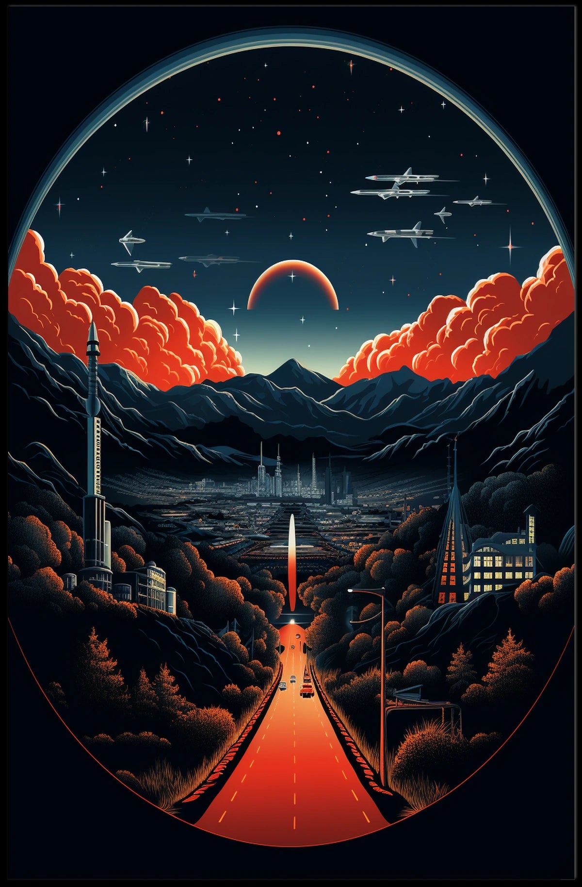 Cosmic Journey Poster