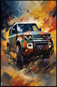 Dynamic Off-Road Adventure Poster PosterGoat