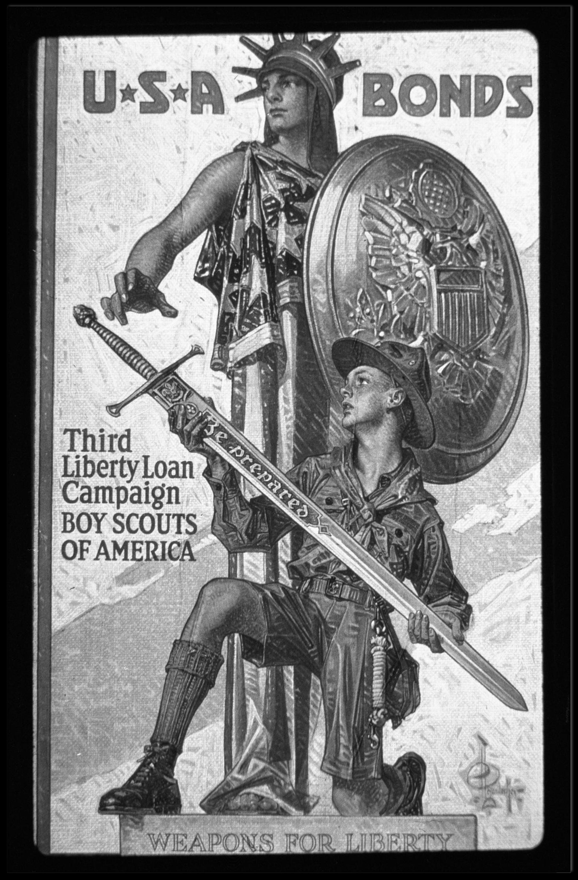 Third Liberty Loan Campaign Poster PosterGoat