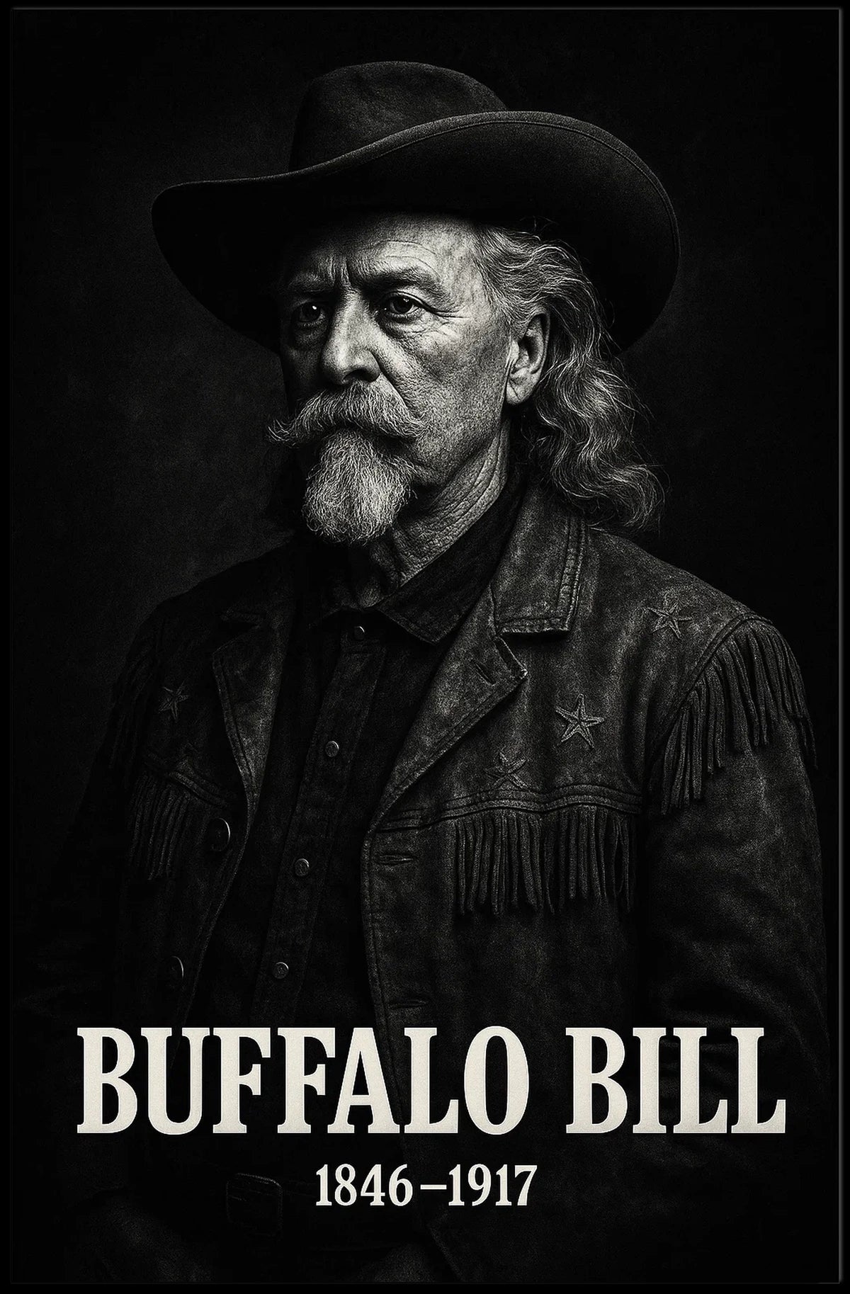 Buffalo Bill Western Icon - Historical or Presidential Poster