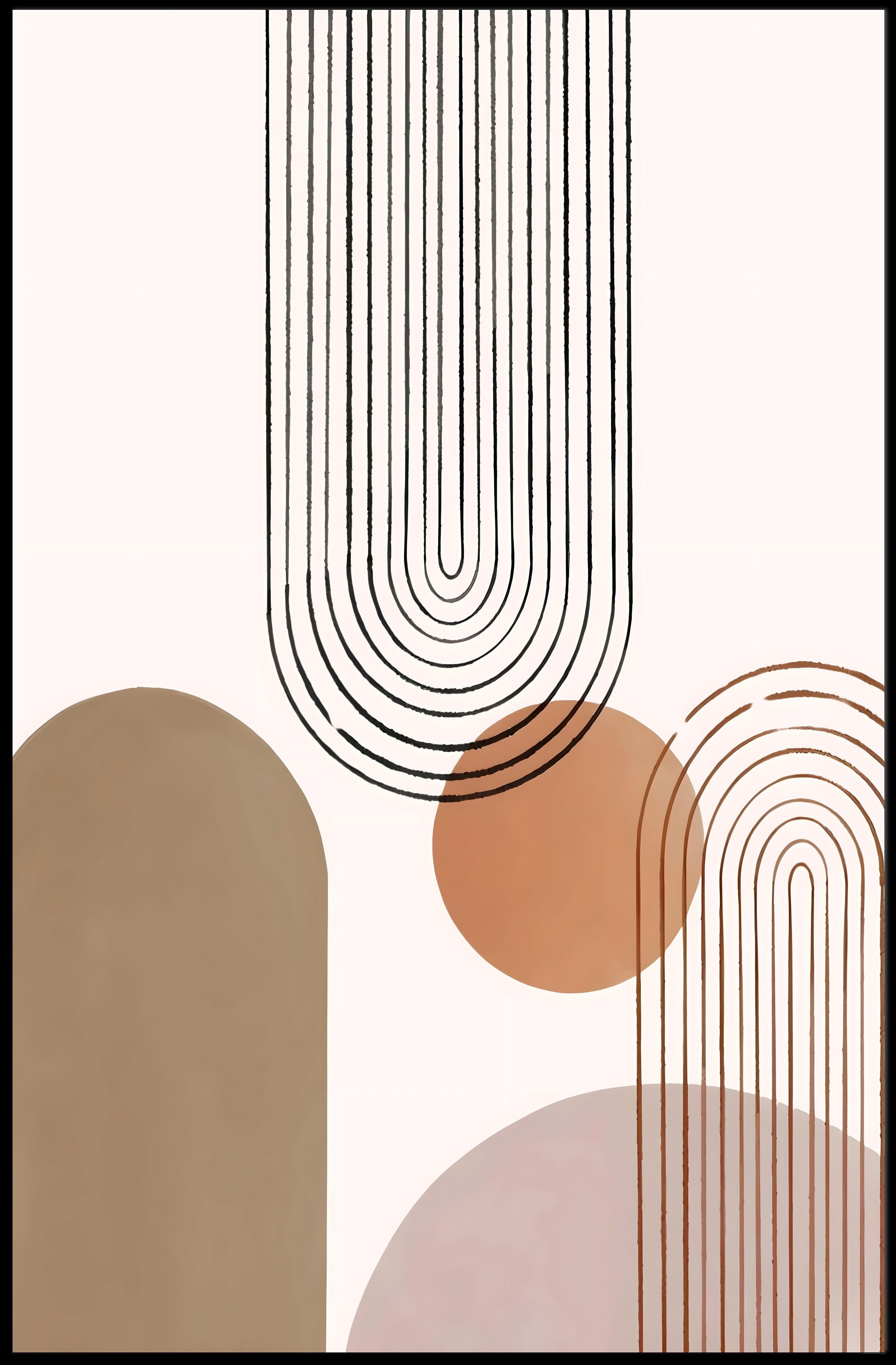 Abstract Harmony Poster
