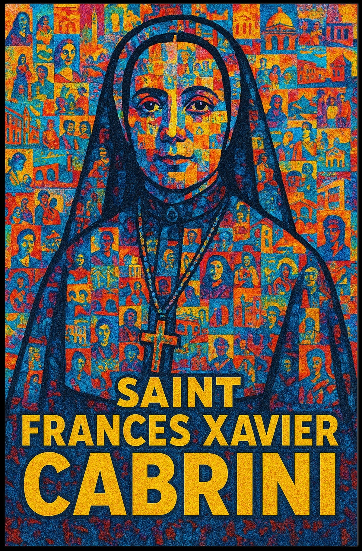 Saint Frances Xavier Cabrini Poster