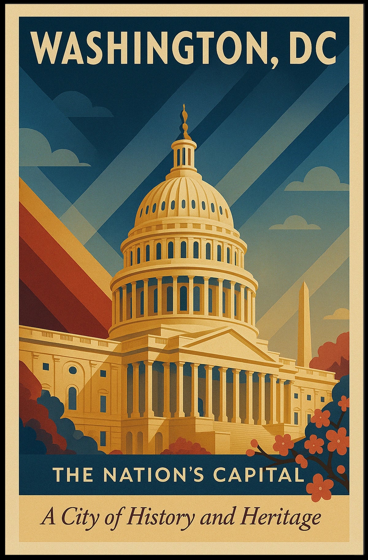 Washington, DC The Nations Capital Poster
