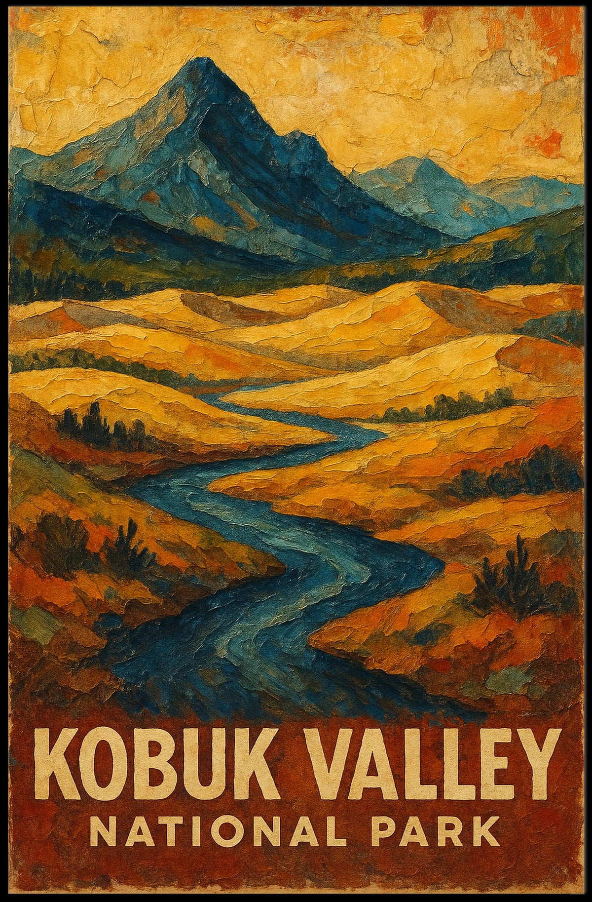 Kobuk Valley National Park Poster