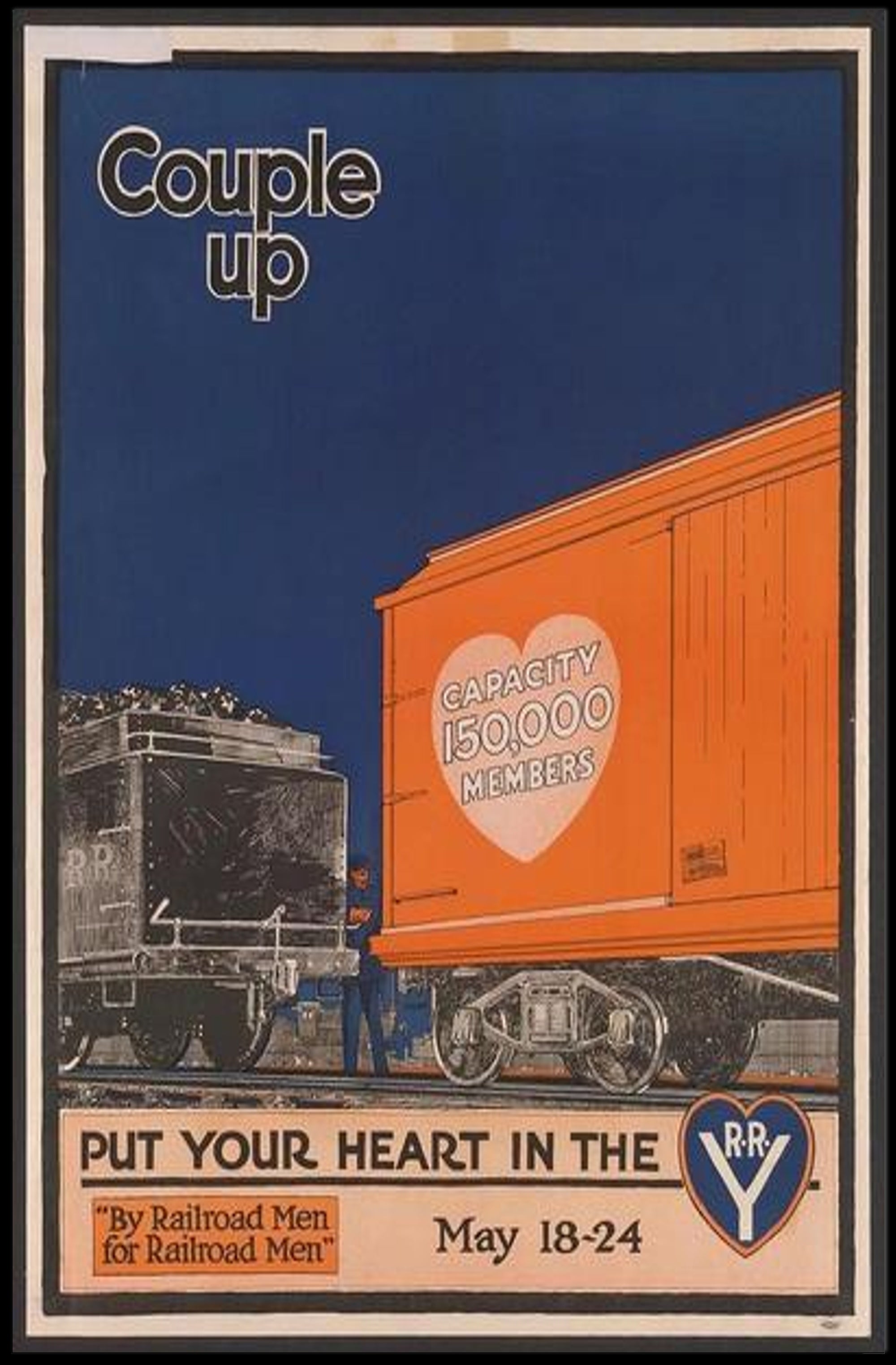 Couple Up for Railroad Unity Poster PosterGoat