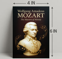 Wolfgang Amadeus Mozart The Maestro of Melody Poster PosterGoat