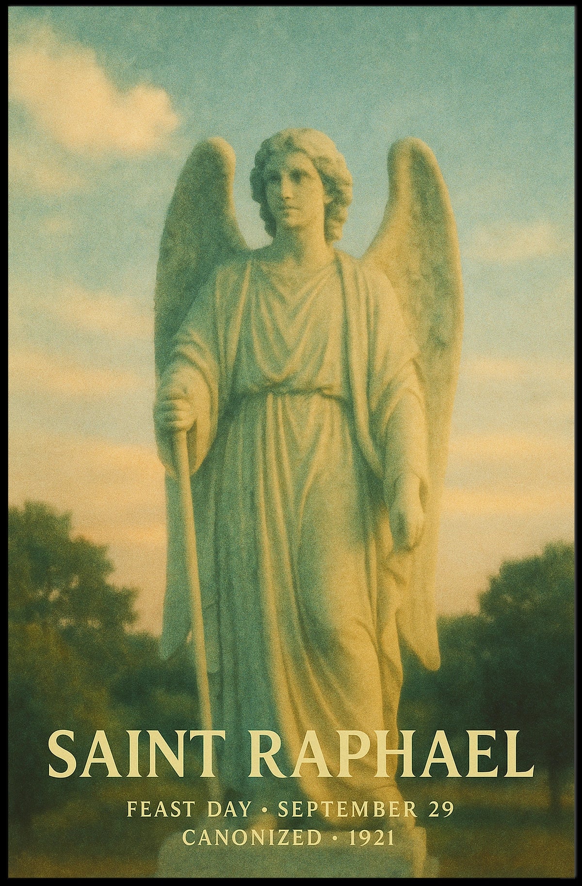 Saint Raphael Poster