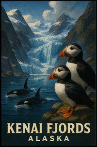 Kenai Fjords, Alaska Poster