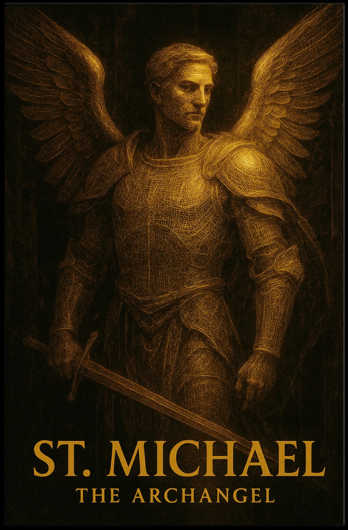 St. Michael The Archangel Poster