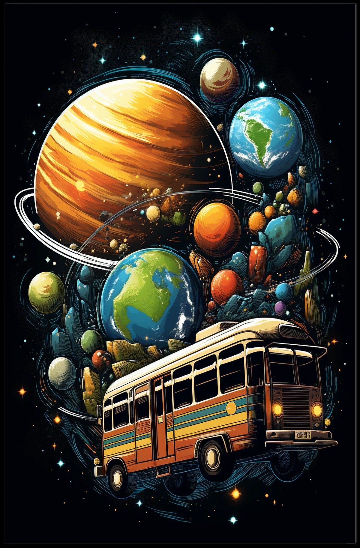 Cosmic Journey Poster