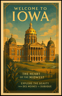 Welcome to Iowa Poster