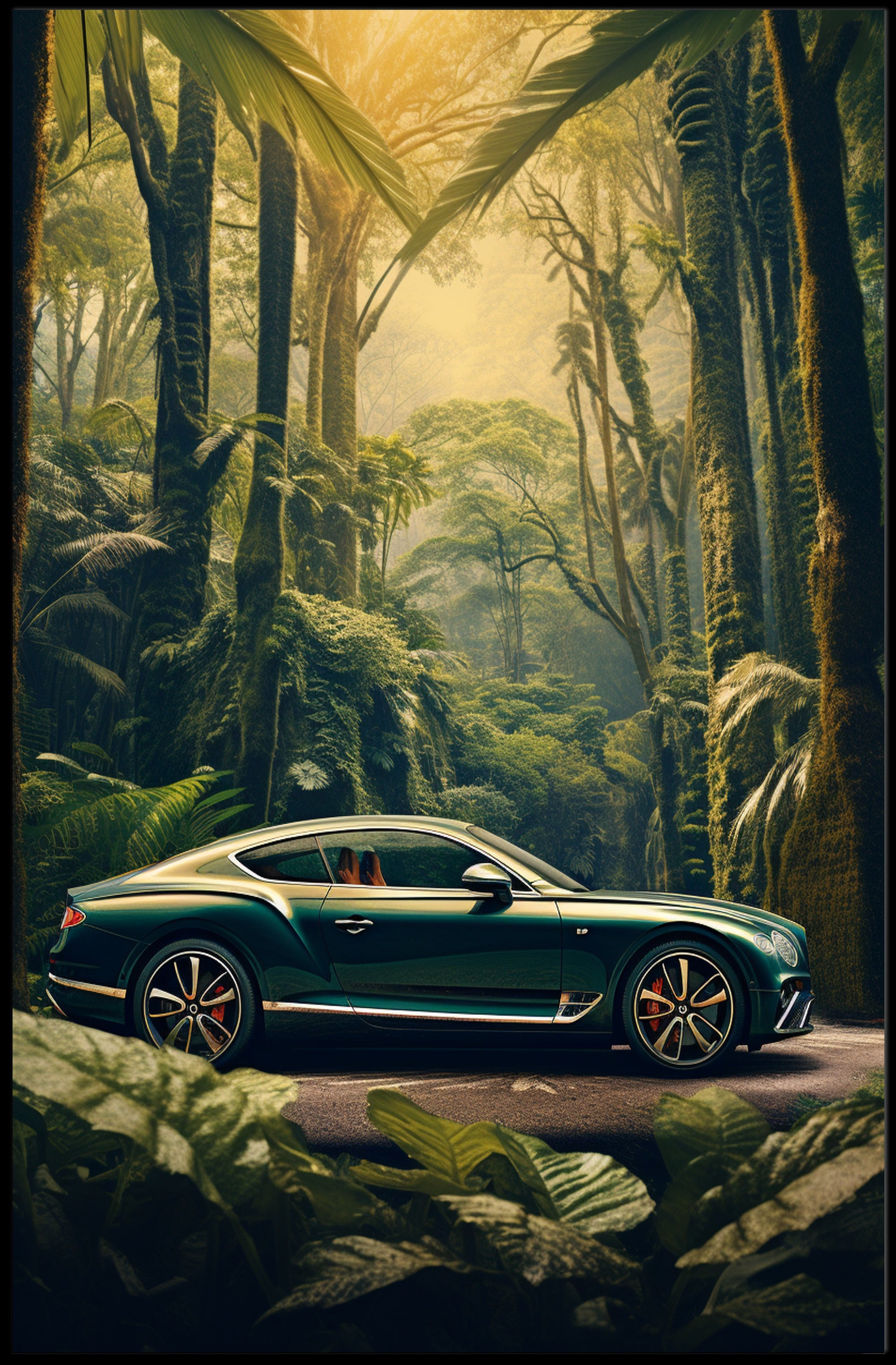 Luxury in the Jungle Poster PosterGoat