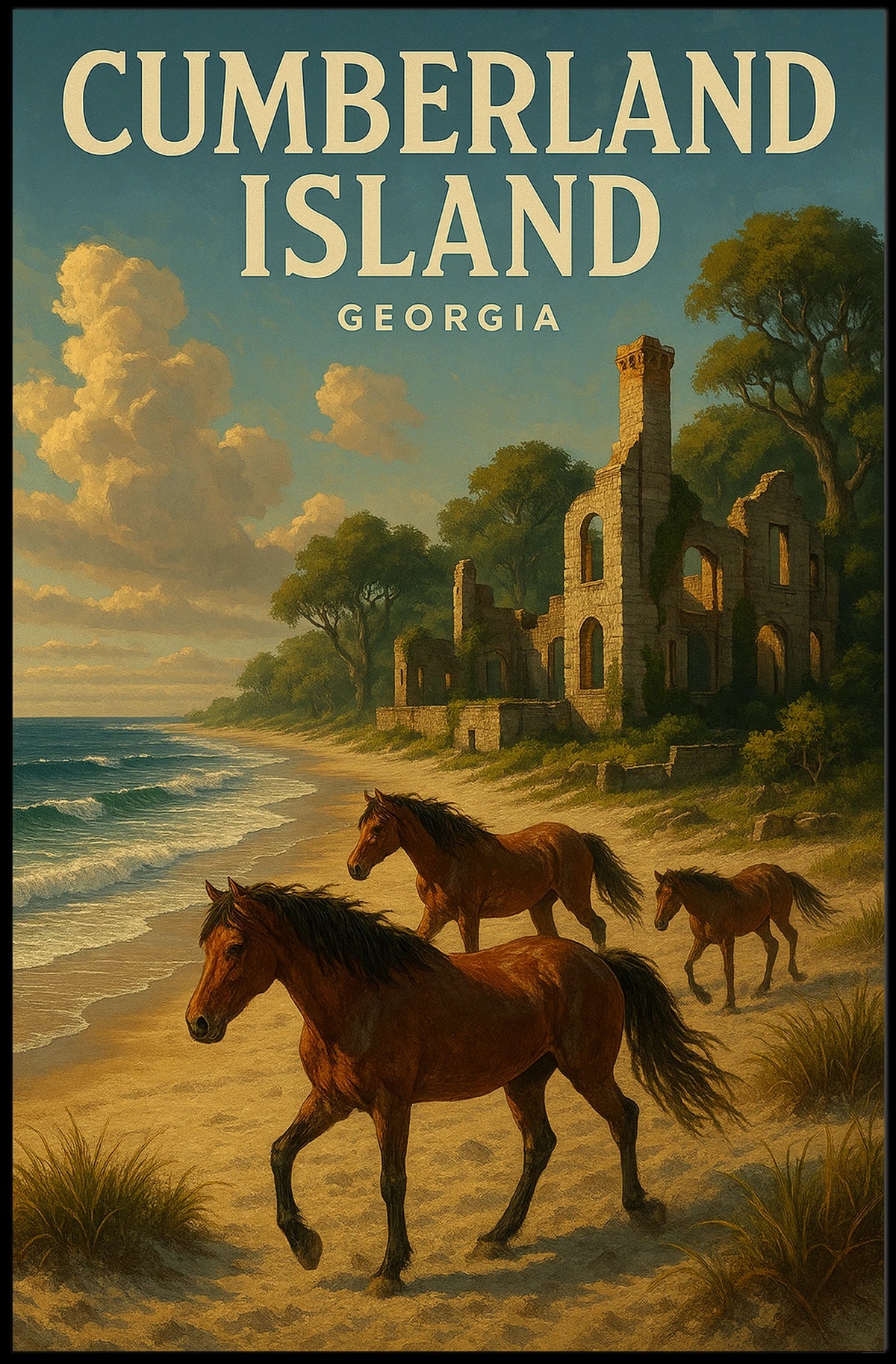 Cumberland Island, Georgia Poster