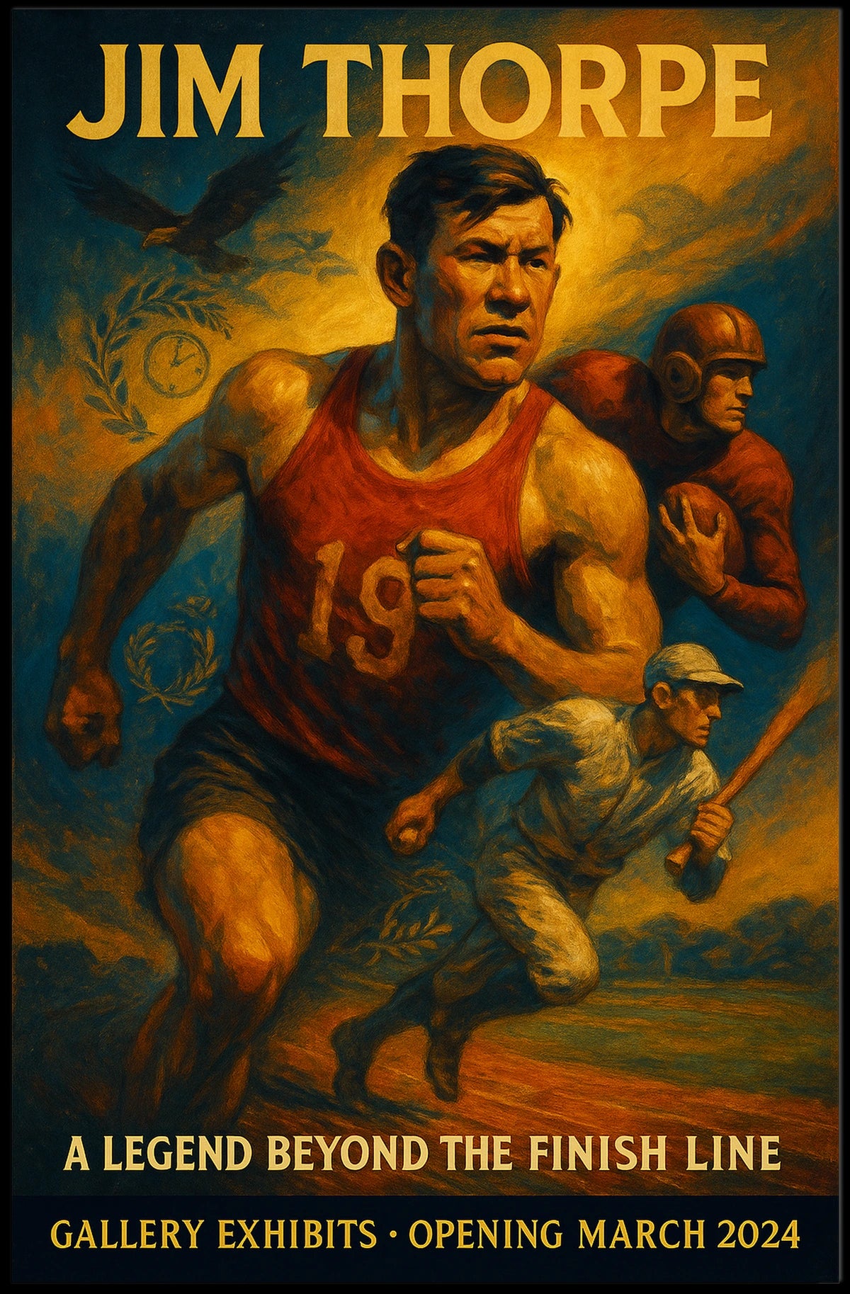 Jim Thorpe A Legend Beyond the Finish Line Poster