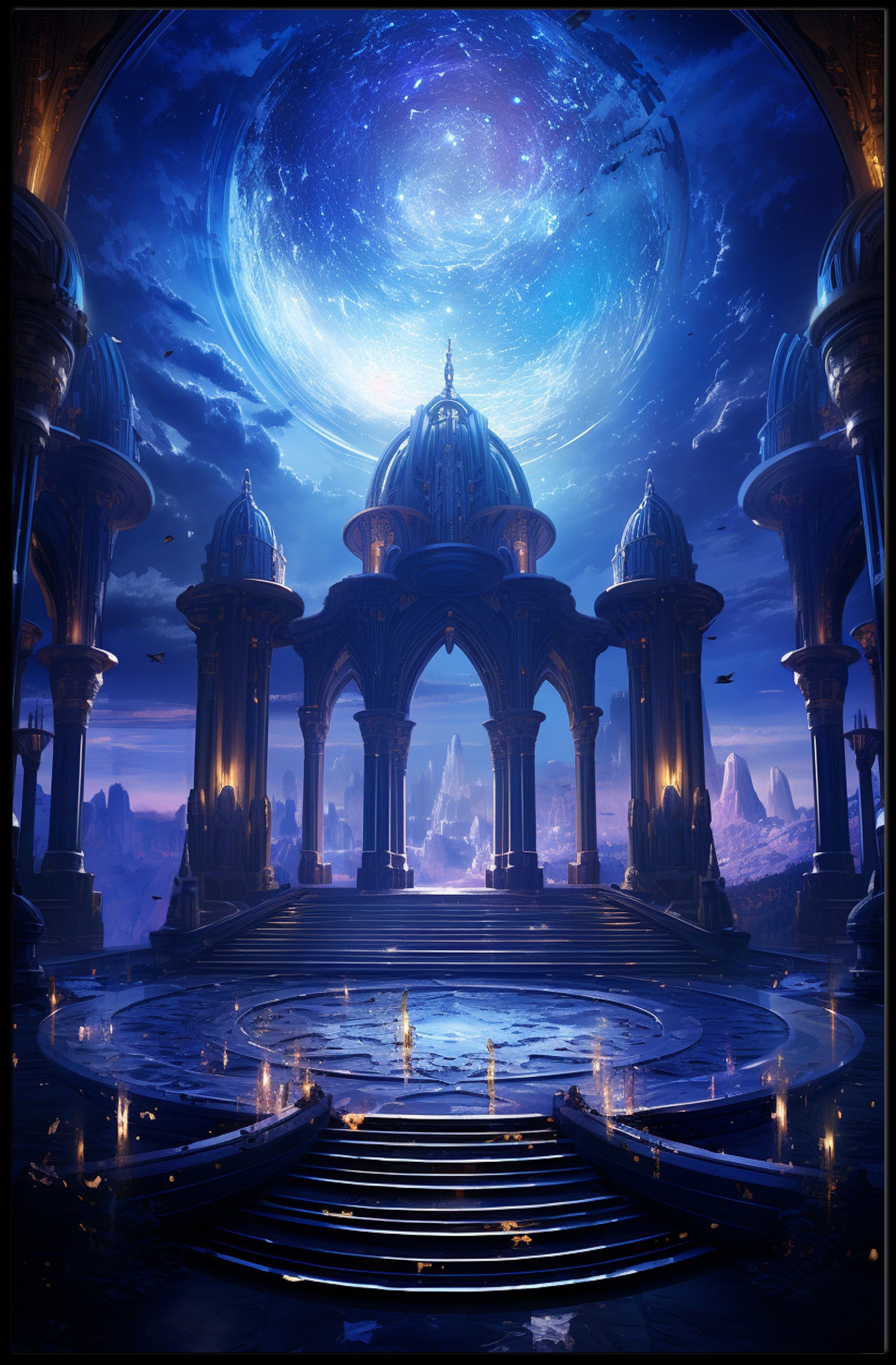 Celestial Architecture Poster