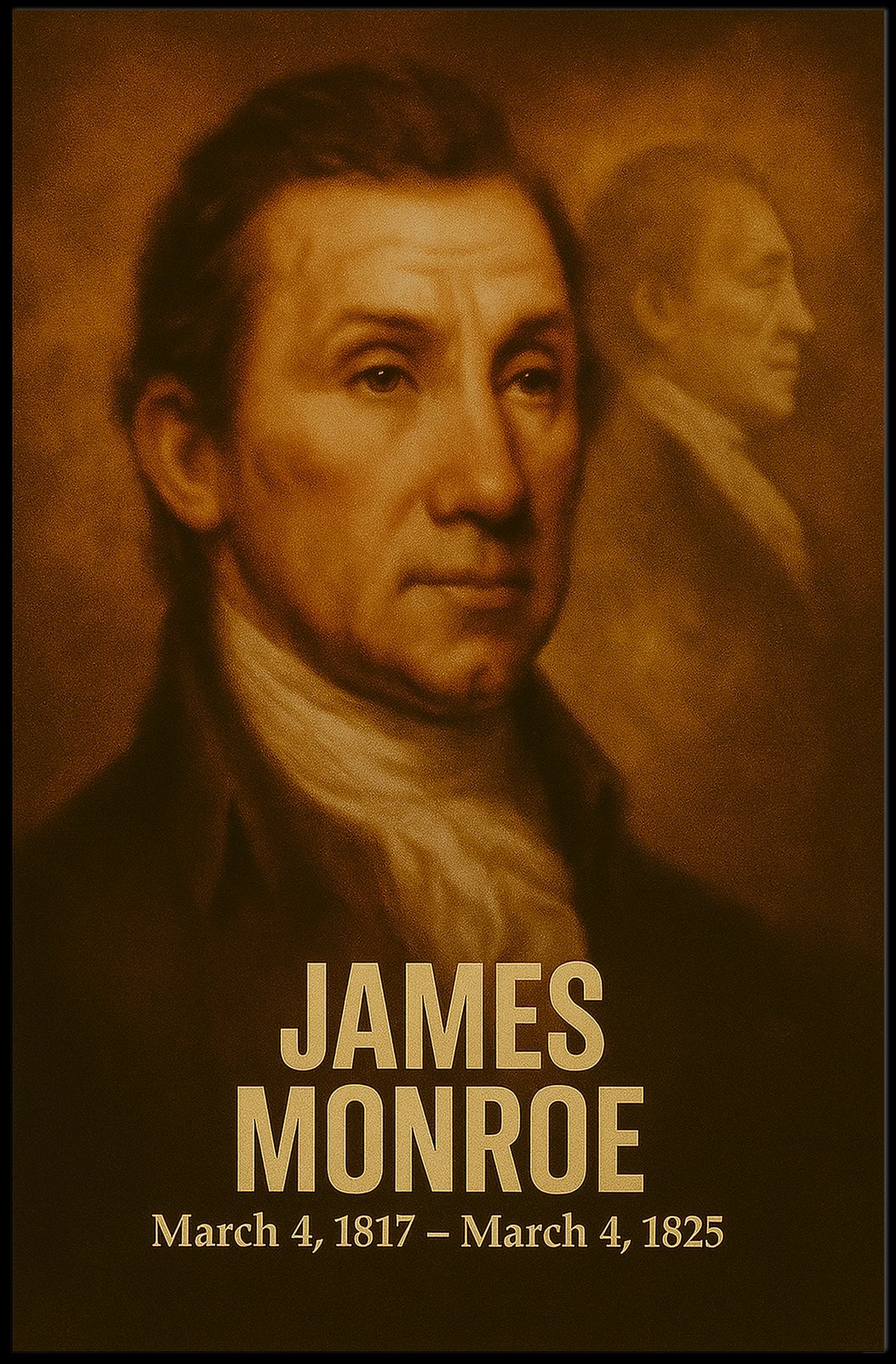 James Monroe 5Th President Poster