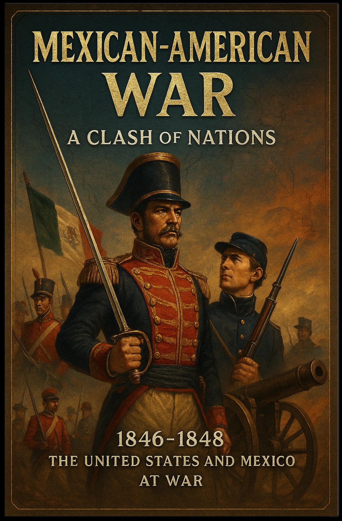 Mexican-American War A Clash Of Poster