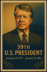 39th U.S. President Poster