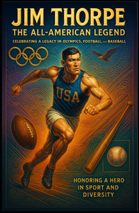 Jim Thorpe The All-American Legend Poster