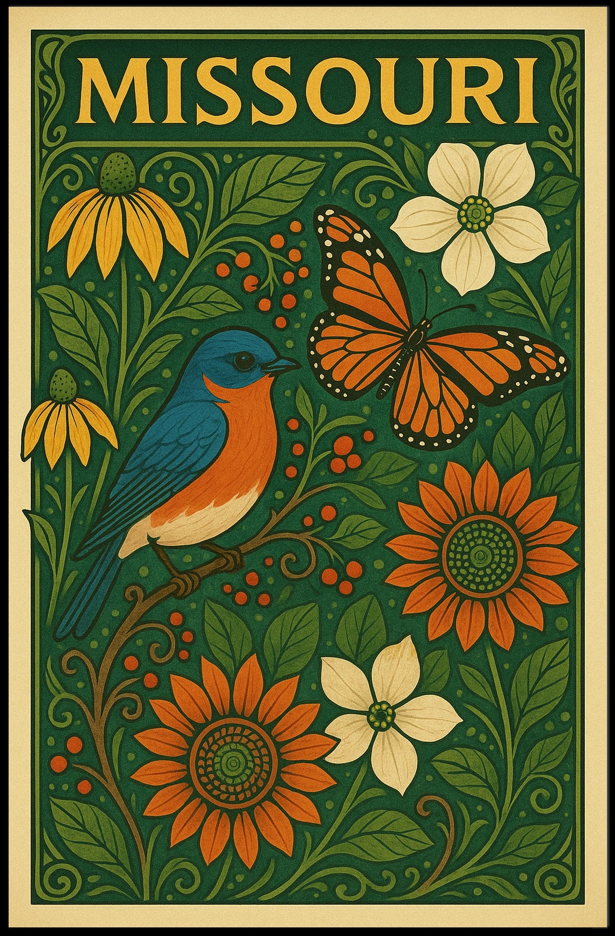 Missouri Nature Art Enthusiast Poster