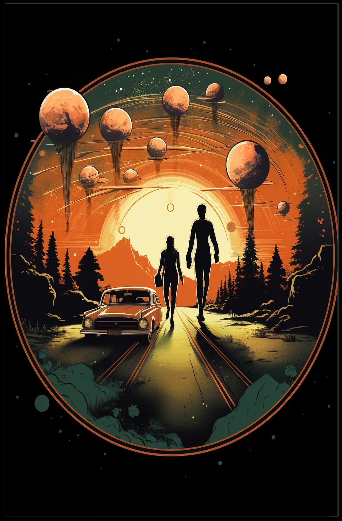 Cosmic Journey Poster