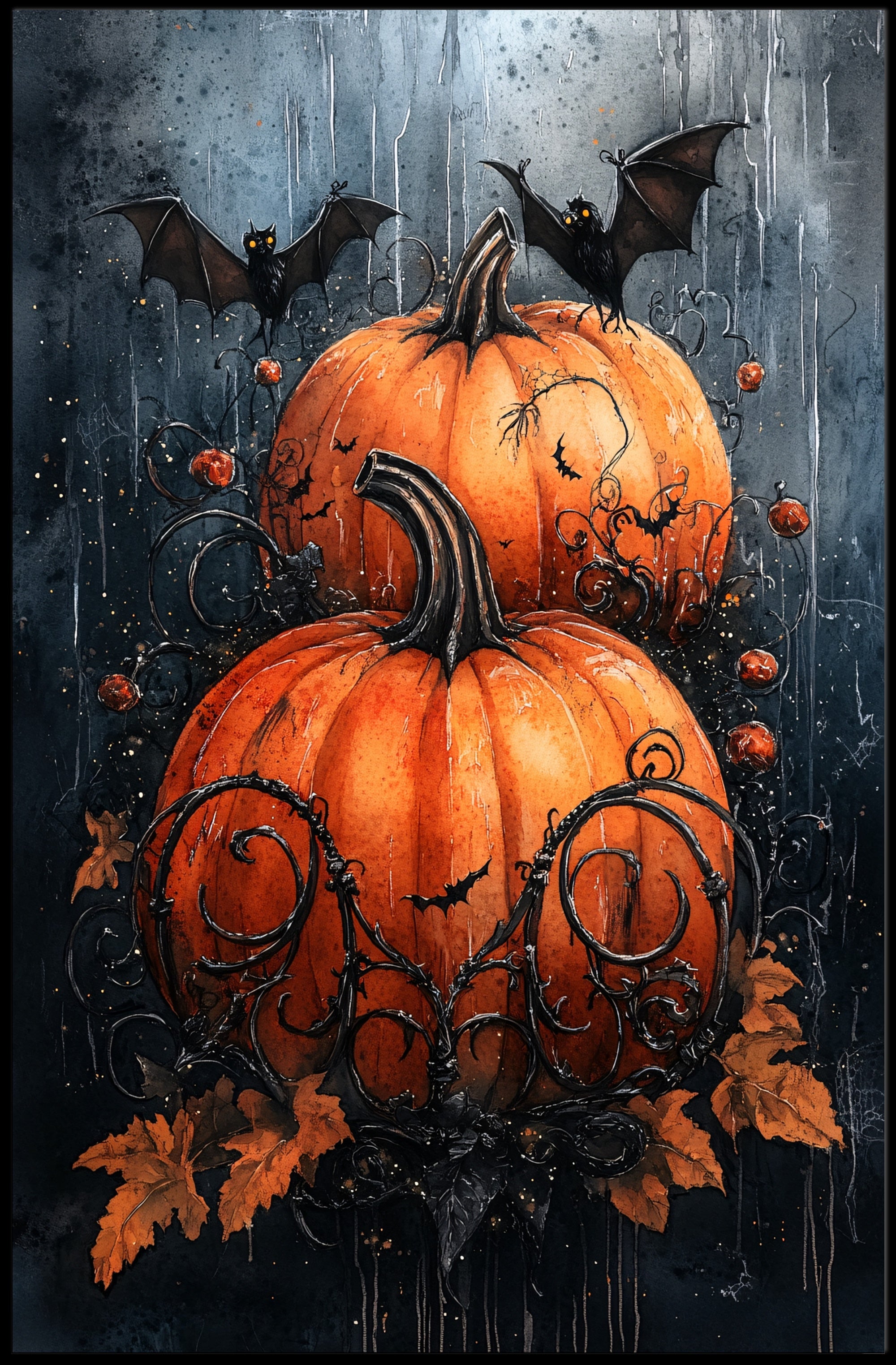 Enchanted Halloween Night Poster