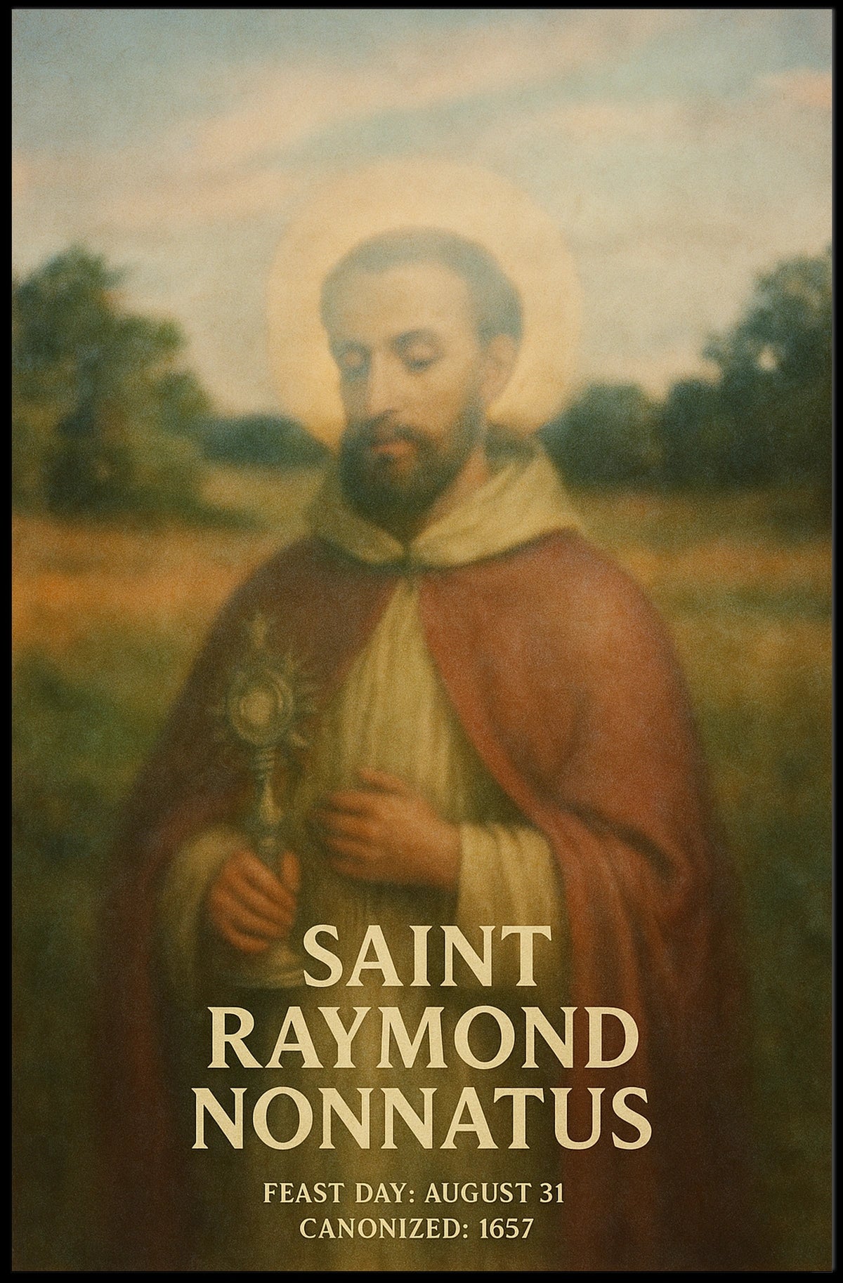 Saint Raymond Nonnatus Poster